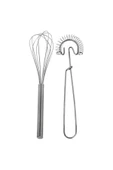 Ikea IDEALISK çırpıcı, paslanmaz çelik, 2 parça thumbnail 1