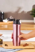 Karaca Jüpiter Çelik Termos Sızdırmaz Rosegold 500 ml thumbnail 2