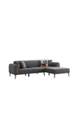 Ak sofa LEON SAĞ KÖŞE GRİ Gri thumbnail 3
