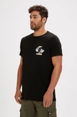 Focus Erkek T-shirt Siyah thumbnail 2