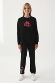 Kappa Kız Çocuk Siyah Sweatshirt thumbnail 5