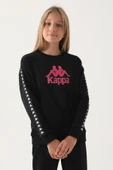 Kappa Kız Çocuk Siyah Sweatshirt thumbnail 2