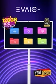 EVAIO PRO 4K 32" Android Smart Taşınabilir LED TV thumbnail 3