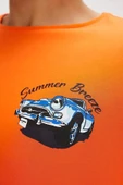 Badbear Dustin Erkek Tshirt - Turuncu thumbnail 6
