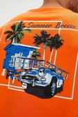 Badbear Dustin Erkek Tshirt - Turuncu thumbnail 5