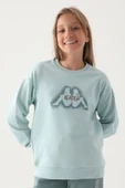 KIZ ÇOCUK SWEATSHIRT - ACIK MINT thumbnail 2