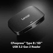 Lexar RW520 CFexpress Type-B/SD USB 3.2 Gen2 Kart Okuyucu thumbnail 2