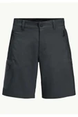 Jack Wolfskin Actıve Track Erkek Gri Outdoor Şort thumbnail 1