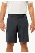 Jack Wolfskin Actıve Track Erkek Gri Outdoor Şort thumbnail 3