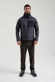 Erkek Antrasit Softshell Mont 2011120 thumbnail 2