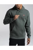Kappa Authentic Fuji Erkek Haki Oversize Hoodie thumbnail 2
