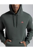 Kappa Authentic Fuji Erkek Haki Oversize Hoodie thumbnail 5