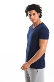 Tshirt Erkek Lacivert Tshirt 20459-04 thumbnail 4