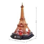 Eyfel Kulesi 3D Puzzle (Led Işıklı) L534h thumbnail 2