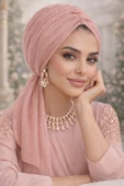 Soft Işıltılı Abiye Tokalı Bone thumbnail 2