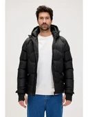 AXEL PUFFER COAT Antrasit thumbnail 4