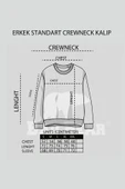 Bad Bear Caen Beyaz Erkek Baskılı Sweatshirt thumbnail 6