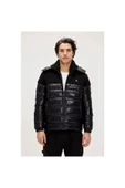 ALBERT PUFFER COAT Siyah thumbnail 1