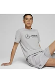 Puma MAPF1 ESS Logo Tee Gri Erkek T-Shirt thumbnail 1