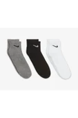 Nike U Nk Everyday Ltwt Ankle 3pr Unisex Çorap thumbnail 3