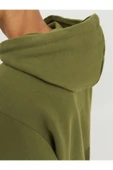 Jack & Jones Logolu Kapüşonlu Sweatshirt - Dust thumbnail 7