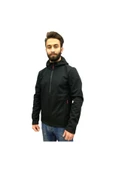 Erkek Siyah Softshell Ceket thumbnail 1