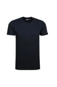 John Frank Erkek Lacivert Basic T-shirt thumbnail 5