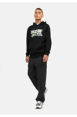 Jack & Jones Logolu Kapüşonlu Sweatshirt - Dust thumbnail 6