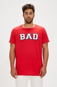 Bad bear Felt Erkek T-shirt Kırmızı thumbnail 1