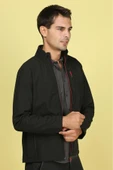 2011069 ERKEK SOFTSHELL OUTDOOR SİYAH MONT thumbnail 1