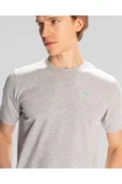 Kappa Logo Serenity Erkek Gri Regular Fit Tişört thumbnail 5
