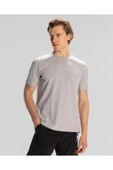 Kappa Logo Serenity Erkek Gri Regular Fit Tişört thumbnail 3
