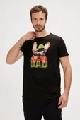 Bad Bear Spark Siyah Baskılı Erkek Tişört thumbnail 2
