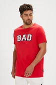 Bad bear Felt Erkek T-shirt Kırmızı thumbnail 5