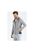 Sweat Poly. Kapşonlu Grey M thumbnail 2