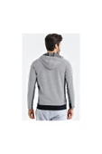 Sweat Poly. Kapşonlu Grey M thumbnail 4