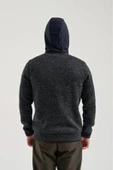 Exuma Erkek Siyah Polar Sweat 2311136 thumbnail 4