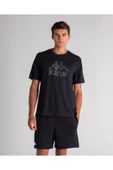 Kappa Authentic Tahitix Erkek Siyah Regular Fit Tişört thumbnail 1