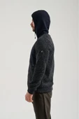 Exuma Erkek Siyah Polar Sweat 2311136 thumbnail 3
