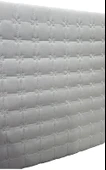 ALEDA TEK KİŞİLİK KAPİTONE YATAK ÖRTÜSÜ GRİ thumbnail 2