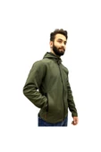 Erkek Haki Softshell Ceket thumbnail 2