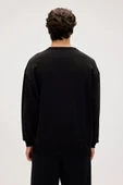 Bad Bear Javed Siyah Erkek Baskılı Sweatshirt thumbnail 5