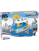 DEDE 2 KATLI POLİS GARAJ SETİ VE MEGA PİST 03348 thumbnail 2