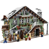 LEGO Bricklink Winter Chalet Set 910004 thumbnail 2