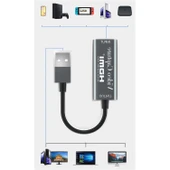 Hdmı To Usb 2.0 Video Capture Video Adaptörü 10432 thumbnail 2