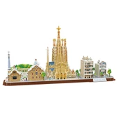 CubicFun Barcelona 3D Puzzle 186 Parça thumbnail 2