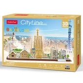 CubicFun Barcelona 3D Puzzle 186 Parça thumbnail 1