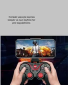 Ergonomik Tasarımlı Şarjlı Kablosuz Gamepad thumbnail 5