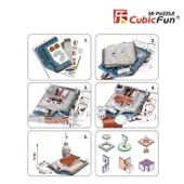 Cubic Fun 3D 66 Parça Puzzle Kız Kulesi thumbnail 3