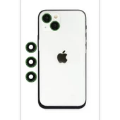 Newface Apple iPhone 14 Shine Kamera Lens - Yeşil thumbnail 2